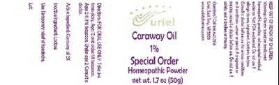 Caraway Oil 1 s.o. Powder - Caraway Oil 1 s.o. Powder